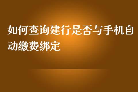 如何查询建行是否与手机自动缴费绑定_https://cj001.lansai.wang_财经问答_第1张