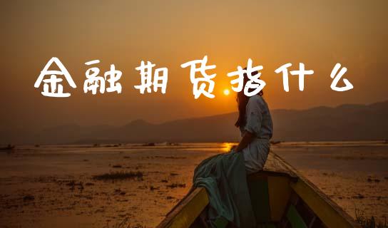 金融期货指什么_https://cj001.lansai.wang_股市问答_第1张