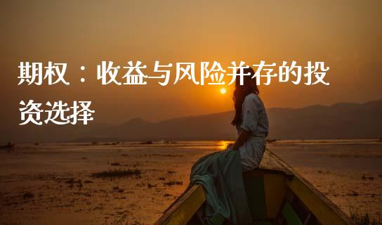 期权：收益与风险并存的投资选择_https://cj001.lansai.wang_期货问答_第1张
