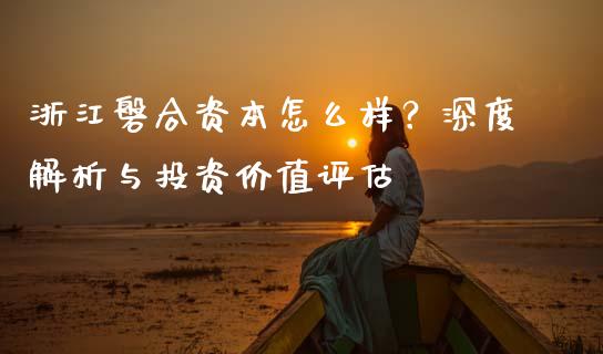 浙江磐合资本怎么样？深度解析与投资价值评估_https://cj001.lansai.wang_财经问答_第1张