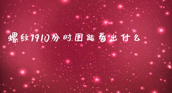 螺纹1910分时图能看出什么_https://cj001.lansai.wang_金融问答_第1张
