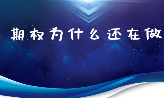 期权为什么还在做_https://cj001.lansai.wang_期货问答_第1张