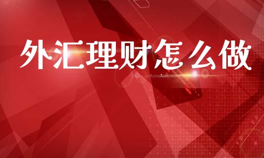外汇理财怎么做_https://cj001.lansai.wang_股市问答_第1张