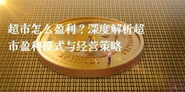 超市怎么盈利？深度解析超市盈利模式与经营策略_https://cj001.lansai.wang_保险问答_第1张