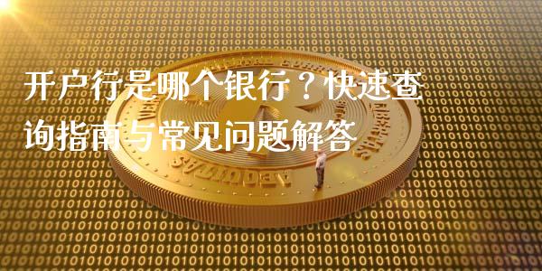 开户行是哪个银行？快速查询指南与常见问题解答_https://cj001.lansai.wang_金融问答_第1张