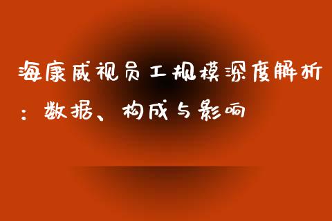 海康威视员工规模深度解析：数据、构成与影响_https://cj001.lansai.wang_会计问答_第1张
