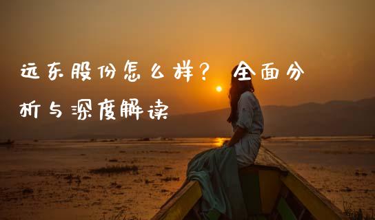 远东股份怎么样？ 全面分析与深度解读_https://cj001.lansai.wang_会计问答_第1张