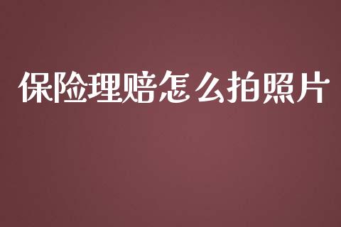 保险理赔怎么拍照片_https://cj001.lansai.wang_保险问答_第1张