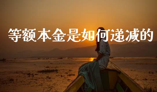 等额本金是如何递减的_https://cj001.lansai.wang_股市问答_第1张