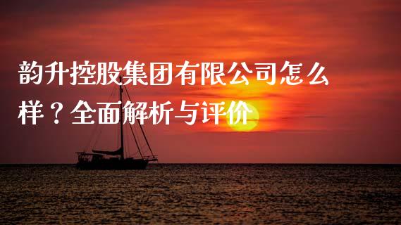 韵升控股集团有限公司怎么样？全面解析与评价_https://cj001.lansai.wang_财经问答_第1张