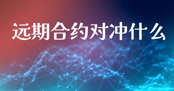 远期合约对冲什么_https://cj001.lansai.wang_理财问答_第1张