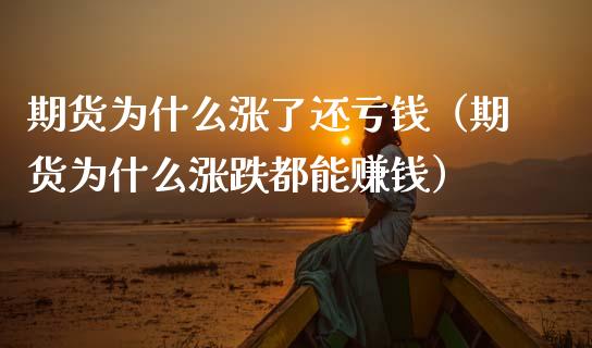 期货为什么涨了还亏钱（期货为什么涨跌都能赚钱）_https://cj001.lansai.wang_金融问答_第1张