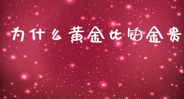 为什么黄金比铂金贵_https://cj001.lansai.wang_财经百问_第1张