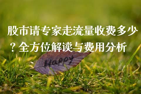 股市请专家走流量收费多少？全方位解读与费用分析_https://cj001.lansai.wang_保险问答_第1张
