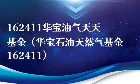 162411华宝油气天天基金（华宝石油天然气基金162411）_https://cj001.lansai.wang_期货问答_第1张