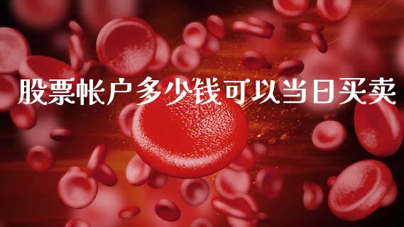 股票帐户多少钱可以当日买卖_https://cj001.lansai.wang_财经问答_第1张