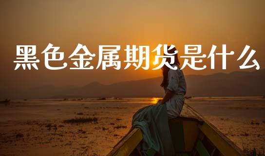 黑色金属期货是什么_会计问答_第1张_财经百问网 黑色金属期货是什么_https://cj001.lansai.wang_会计问答_第1张