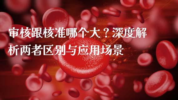 审核跟核准哪个大？深度解析两者区别与应用场景_https://cj001.lansai.wang_保险问答_第1张