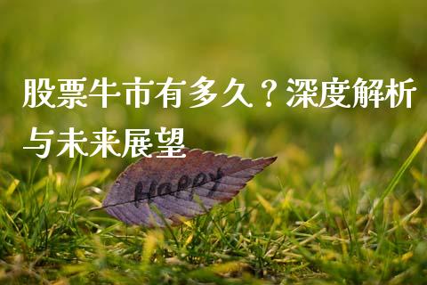 股票牛市有多久？深度解析与未来展望_https://cj001.lansai.wang_期货问答_第1张