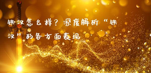 铁汉怎么样？深度解析“铁汉”的各方面表现_https://cj001.lansai.wang_财经问答_第1张