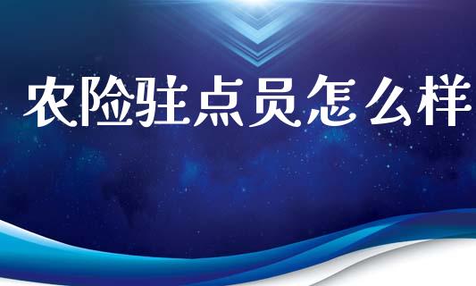 农险驻点员怎么样_https://cj001.lansai.wang_保险问答_第1张