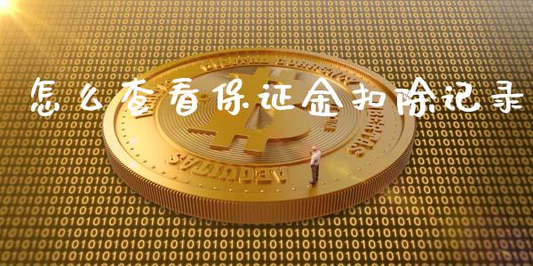 怎么查看保证金扣除记录_https://cj001.lansai.wang_期货问答_第1张