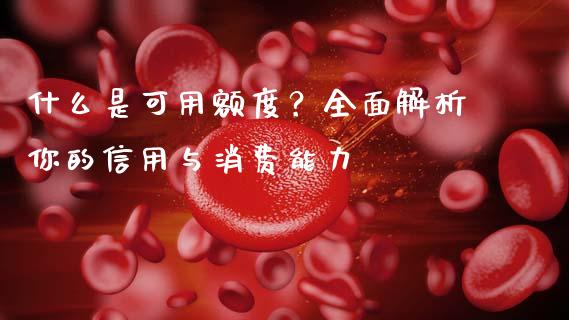 什么是可用额度?全面解析你的信用与消费能力_股市问答_第1张_财经百问网 什么是可用额度?全面解析你的信用与消费能力_https://cj001.lansai.wang_股市问答_第1张