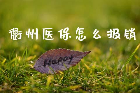 衢州医保怎么报销_https://cj001.lansai.wang_保险问答_第1张
