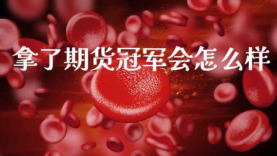 拿了期货冠军会怎么样_https://cj001.lansai.wang_保险问答_第1张