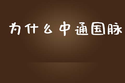 为什么中通国脉_https://cj001.lansai.wang_保险问答_第1张