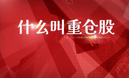 什么叫重仓股_https://cj001.lansai.wang_保险问答_第1张