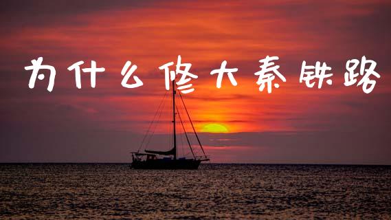 为什么修大秦铁路_https://cj001.lansai.wang_股市问答_第1张