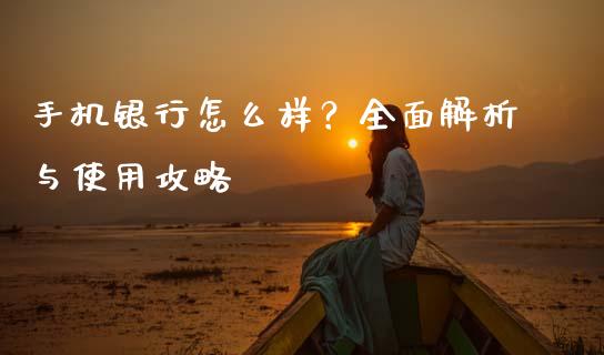 手机银行怎么样？全面解析与使用攻略_https://cj001.lansai.wang_会计问答_第1张