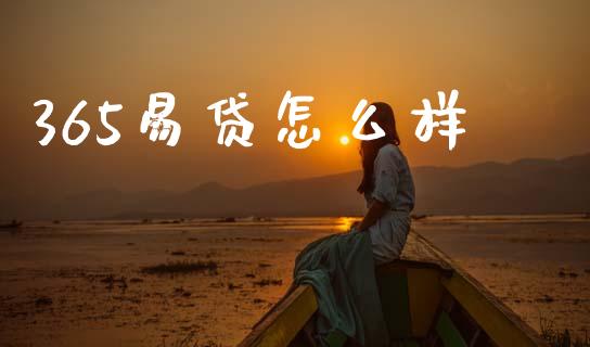 365易贷怎么样_https://cj001.lansai.wang_财经百问_第1张