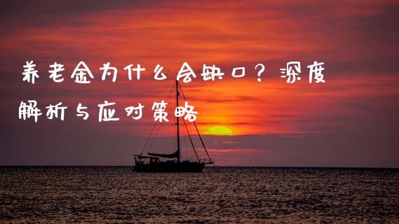 养老金为什么会缺口？深度解析与应对策略_https://cj001.lansai.wang_理财问答_第1张