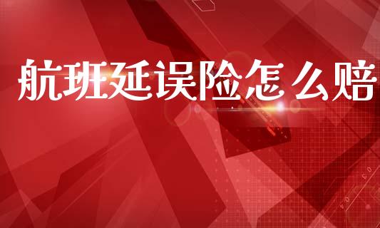 航班延误险怎么赔_https://cj001.lansai.wang_保险问答_第1张