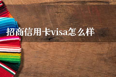 招商信用卡visa怎么样_https://cj001.lansai.wang_金融问答_第1张